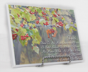 Inspirational Plaques Faith