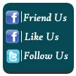 facebook and twitter links